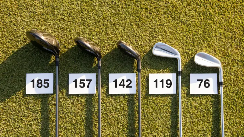 Golf Club Distance Chart for Women