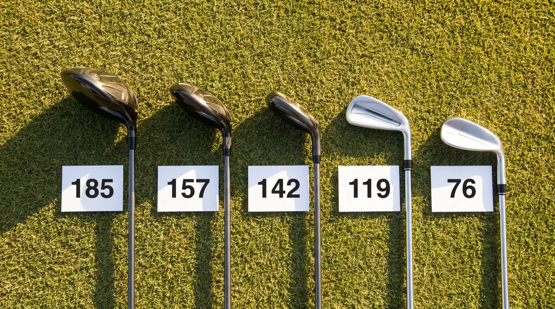 Golf Club Distance Chart for Women